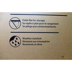 Kindertisch Lifetime Creme Biegsam Picnic 82,5 x 53,5 x 90 cm Stahl Kunststoff