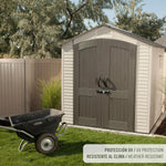 Stand Lifetime 215 x 227 x 215 cm Grau