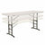 Table Klapptisch Lifetime Weiß rechteckig Stahl Kunststoff 183 x 76 cm