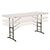 Table Klapptisch Lifetime Weiß Stahl Kunststoff 183 x 91 x 76 cm