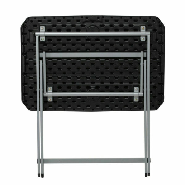 Table Klapptisch Lifetime Schwarz Stahl Kunststoff 75 x 50,5 x 66 cm