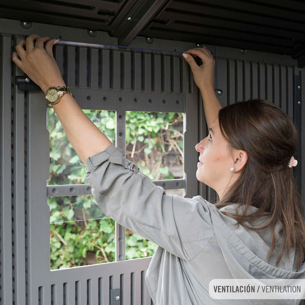 Stand Lifetime 213 x 228 x 280 cm Grau