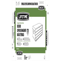 Truhe Lifetime 60367 Grau Polyäthylen 147 x 65 x 72 cm