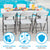 Gepolsterte Campingstuhl Lifetime 47 x 84,5 x 50 cm