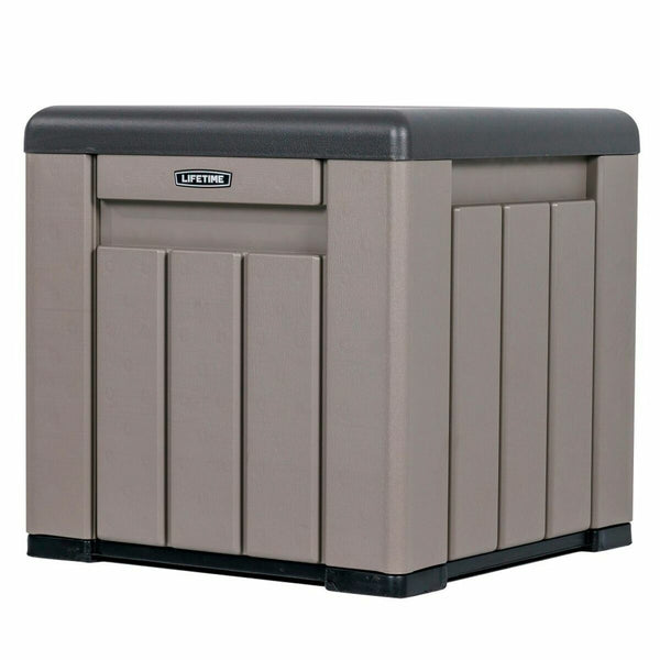 Aufbewahrungsbox mit Deckel Lifetime Grau 51,2 x 51,2 x 50,8 cm