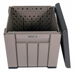 Aufbewahrungsbox mit Deckel Lifetime Grau 51,2 x 51,2 x 50,8 cm