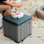 Aufbewahrungsbox mit Deckel Lifetime Grau 51,2 x 51,2 x 50,8 cm