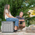 Aufbewahrungsbox mit Deckel Lifetime Grau 51,2 x 51,2 x 50,8 cm
