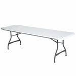 Table Klapptisch Lifetime Weiß 244 x 74 x 76 cm