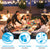 Table Klapptisch Lifetime Weiß 244 x 74 x 76 cm