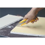 Cutter Olfa Gelb 18 mm Edelstahl Kohlenstoffstahl