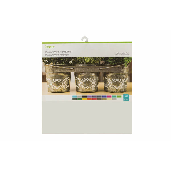 Thermotransfer-Vinylfolie Cricut Removable (20 Stück)