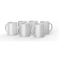 Individuell gestaltbarer Becher für Schneideplotter Cricut CERAMIC Weiß (6 Stück)