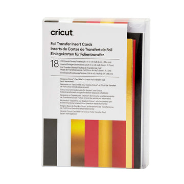 Einlegekarten für Schneideplotter Cricut Royal Flush R10 (18 Stück)