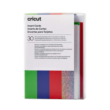 Einlegekarten für Schneideplotter Cricut 2009471 (30 Stück)
