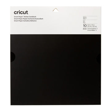Selbstklebender Karton für Schneideplotter Cricut Smrt Schwarz