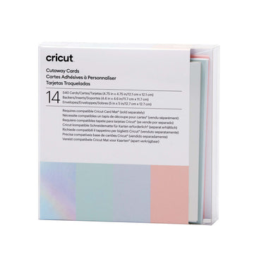 Einlegekarten für Schneideplotter Cricut S40 (14 Stück)