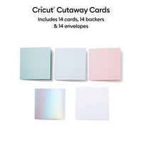 Einlegekarten für Schneideplotter Cricut S40 (14 Stück)