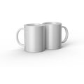 Individuell gestaltbarer Becher für Schneideplotter Cricut Ceramic Weiß (2 Stück)