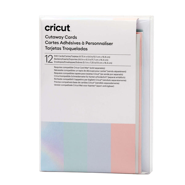 Einlegekarten für Schneideplotter Cricut R40 (24 Stück) (12 Stück)