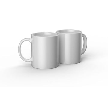 Individuell gestaltbarer Becher für Schneideplotter Cricut 12 Oz Weiß (2 Stück)