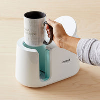 Individuell gestaltbarer Becher für Schneideplotter Cricut 2009330 Weiß Grau 425 ml