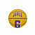 Basketball Wilson NBA Player Icon Mini Lebron Gelb Einheitsgröße