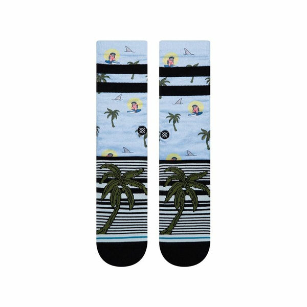 Knöchelsocken Stance Aloha Monkey Staple Hellblau 42-46