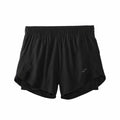 Damen-Sportshorts Brooks Chaser 5" 2-in-1 Schwarz