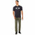Herren Kurzarm-T-Shirt Oakley O-Bold Ellipse Grau