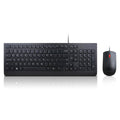 Tastatur mit Maus Lenovo 4X30L79883 Schwarz QWERTY Qwerty US