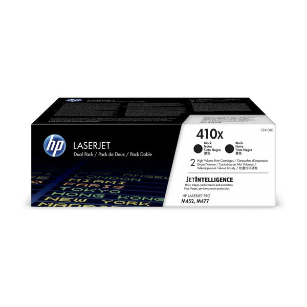 Original Toner HP 410X XL Schwarz (2 Stück)