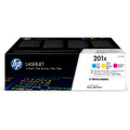 Toner HP 201X Zyanblau/Magenta/Gelb