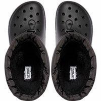 Holzschuhe Crocs Classic Neo Puff Schwarz
