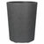 Blumentopf Deroma Millennium R Grau Anthrazit Kunststoff Wiederverwerteter Kunststoff rund Vase