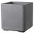 Blumentopf Deroma Grau 38 x 38 x 39 cm Kunststoff karriert Würfel 38 cm