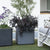 Blumentopf Deroma Grau 38 x 38 x 39 cm Kunststoff karriert Würfel 38 cm