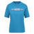 Damen Kurzarm-T-Shirt Vans Funnier Times Blau