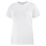 Damen Kurzarm-T-Shirt Salomon Small Logo Weiß