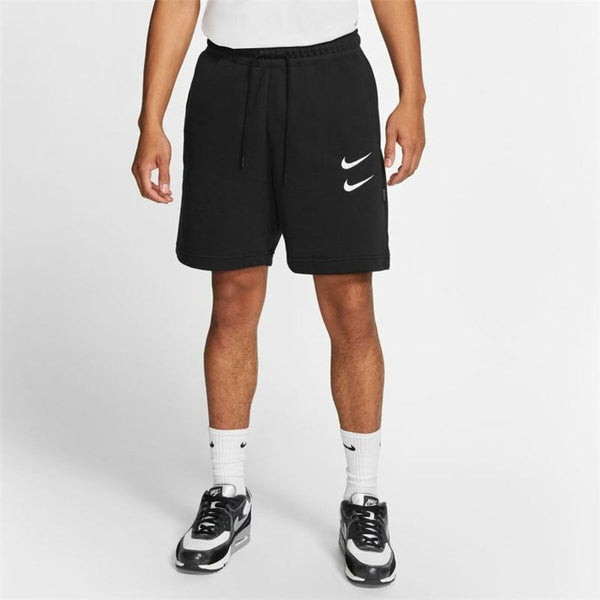 Herren-Sportshorts Nike Sportswear Swoosh Schwarz