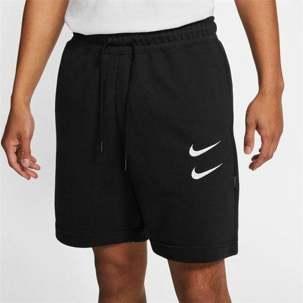 Herren-Sportshorts Nike Sportswear Swoosh Schwarz