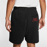 Herren-Sportshorts Nike Sportswear Swoosh Schwarz