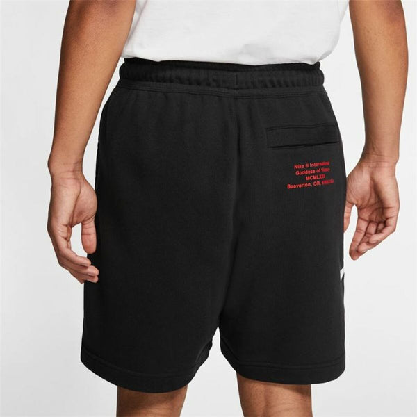 Herren-Sportshorts Nike Sportswear Swoosh Schwarz