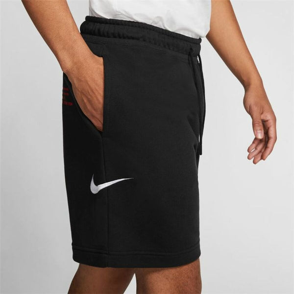 Herren-Sportshorts Nike Sportswear Swoosh Schwarz