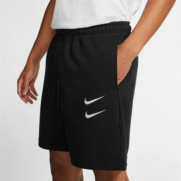 Herren-Sportshorts Nike Sportswear Swoosh Schwarz