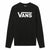 Herren Sweater ohne Kapuze Vans  Classic V  Schwarz