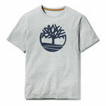 Herren Kurzarm-T-Shirt Timberland Kennebec River Tree Grau