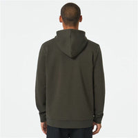 Herren Sweater mit Kapuze Oakley Bark Fz Hoodie 2.0 grün Dunkelgrün