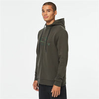 Herren Sweater mit Kapuze Oakley Bark Fz Hoodie 2.0 grün Dunkelgrün