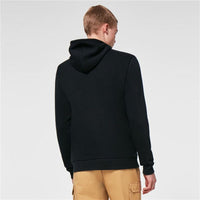 Herren Sweater mit Kapuze Oakley Bark Fz Hoodie 2.0 Schwarz